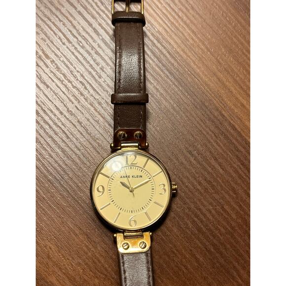 Anne Klein Women’s Gold-Tone Watch – Pre-Owned with Original Box - Picture 6 of 15